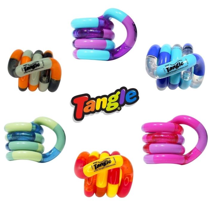 Tangle Jr Classic Series, Fidget Toy for Stress Anxiety Autism Stim
